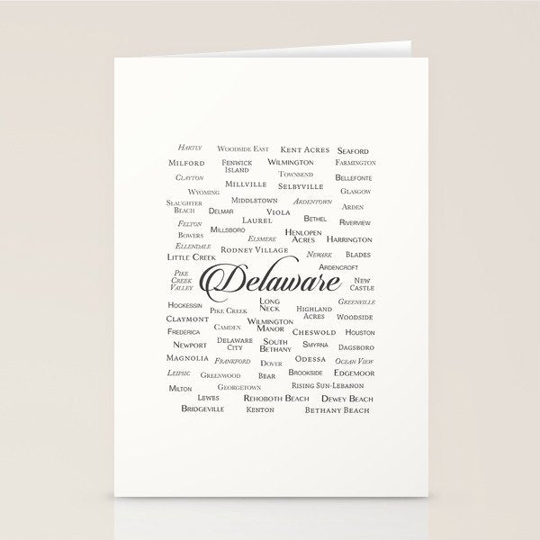 Delaware Stationery Card Gallery Image 2