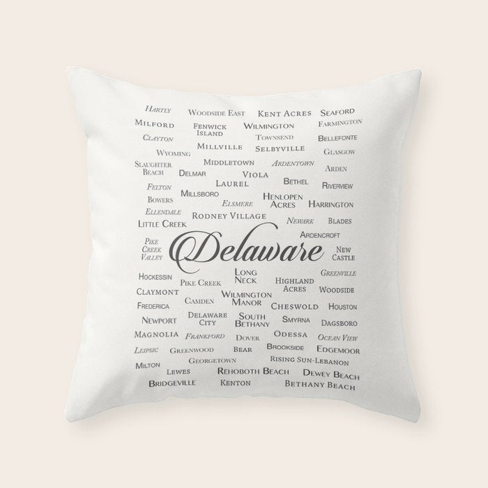Delaware Throw Pillow Gallery Image 6