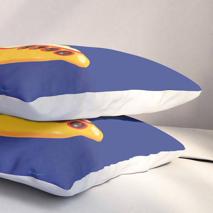 Yellow Submarine Bubbling Love Pillow Sham Gallery Image 3