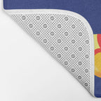 Yellow Submarine Bubbling Love Bath Mat Gallery Image 2
