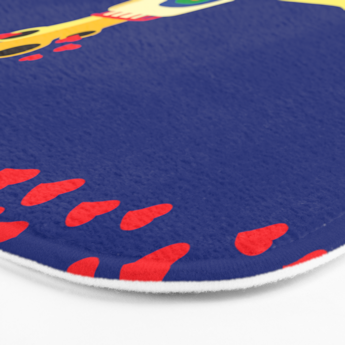 Yellow Submarine Bubbling Love Bath Mat Gallery Image 3