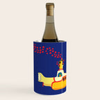 Yellow Submarine Bubbling Love Wine Chiller Gallery Image 1