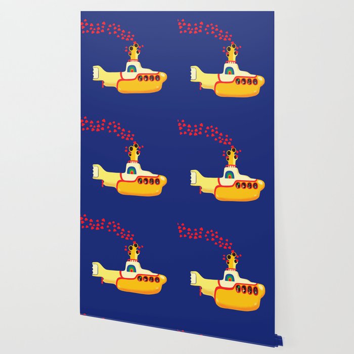 Yellow Submarine Bubbling Love Wallpaper Gallery Image 2
