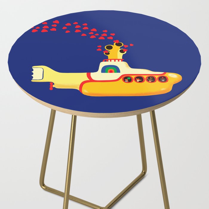 Yellow Submarine Bubbling Love Side Table Gallery Image 2