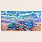 Honu Hugs and Love Desk Mat Gallery Image 3