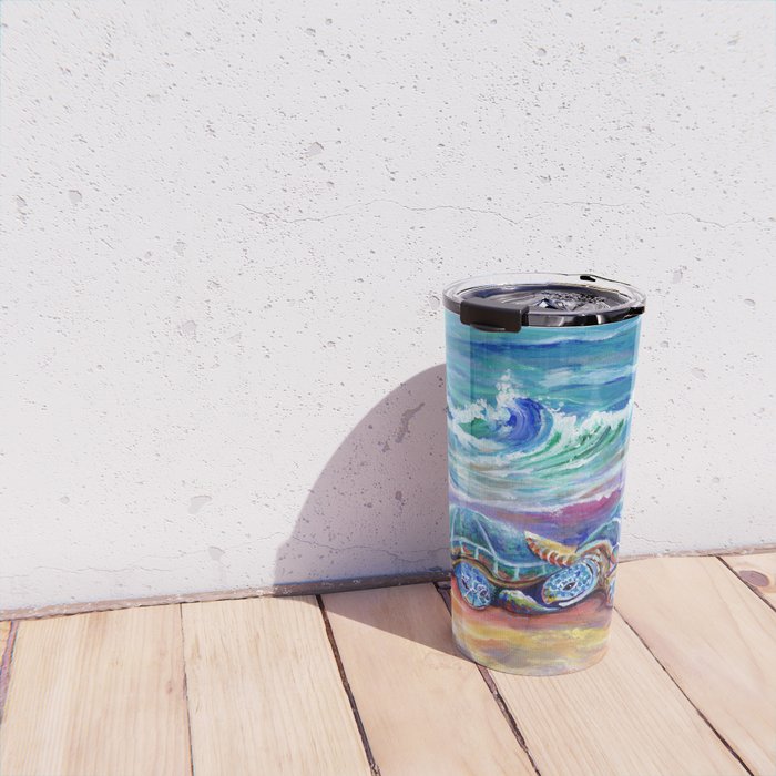 Honu Hugs and Love Travel Mug Gallery Image 4