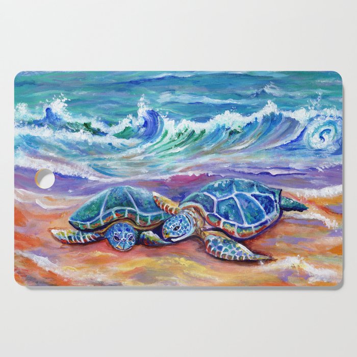 Honu Hugs and Love Cutting Board Gallery Image 1