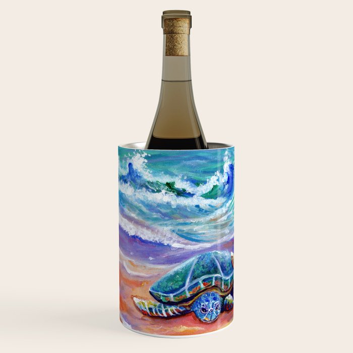 Honu Hugs and Love Wine Chiller Gallery Image 2