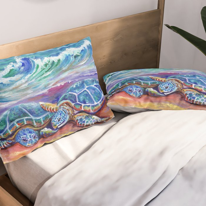 Honu Hugs and Love Pillow Sham Gallery Image 2