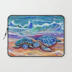 Honu Hugs and Love Laptop Sleeve Gallery Image 1