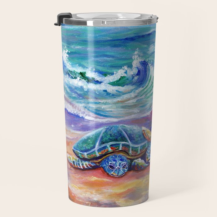 Honu Hugs and Love Travel Mug Gallery Image 3