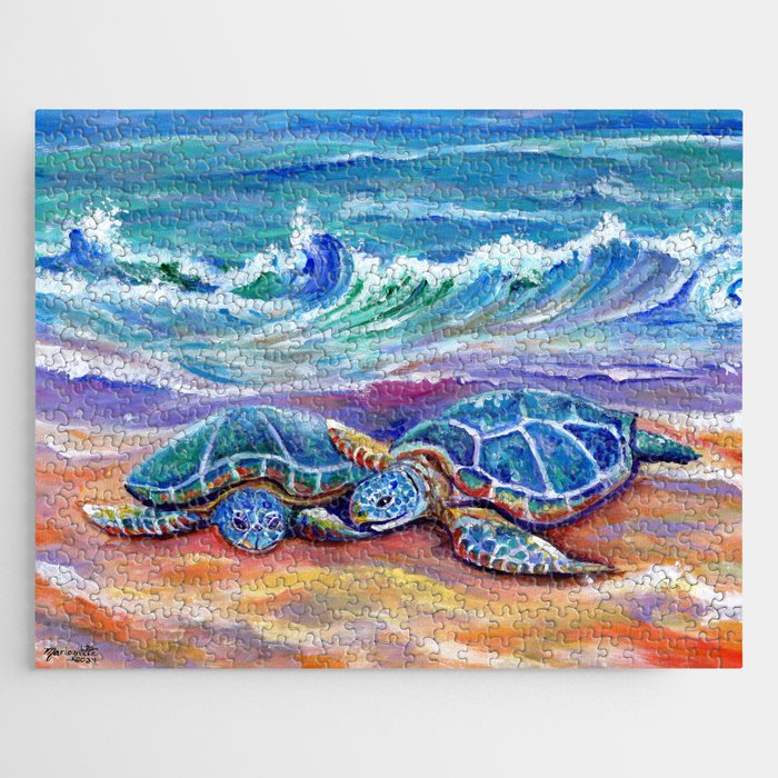 Honu Hugs and Love Jigsaw Puzzle Gallery Image 1