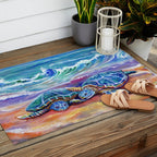 Honu Hugs and Love Outdoor Rug Gallery Image 2