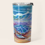 Honu Hugs and Love Travel Mug Gallery Image 2
