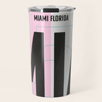 Miami Luggage Tag Travel Mug Gallery Image 1