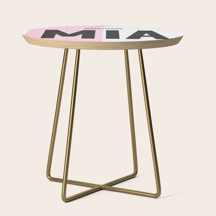 Miami Luggage Tag Side Table Gallery Image 1