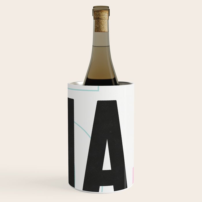 Miami Luggage Tag Wine Chiller Gallery Image 3