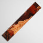 Cymon and Iphigenia, sleeping beauty female portrait painting by Frederic Leighton Table Runner Gallery Image 3