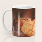 Cymon and Iphigenia, sleeping beauty female portrait painting by Frederic Leighton Coffee Mug Gallery Image 3