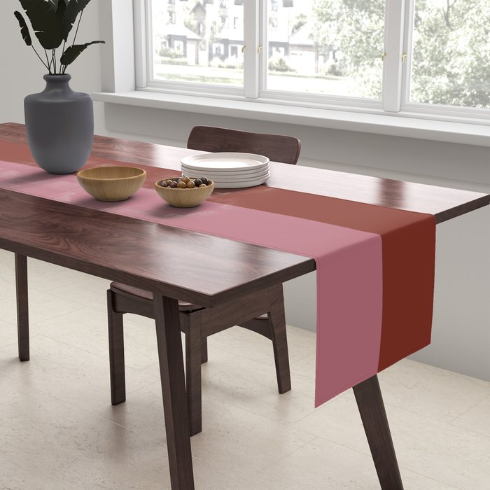Color Block Abstract XII Table Runner Gallery Image 2