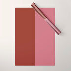 Color Block Abstract XII Wrapping Paper Gallery Image 1