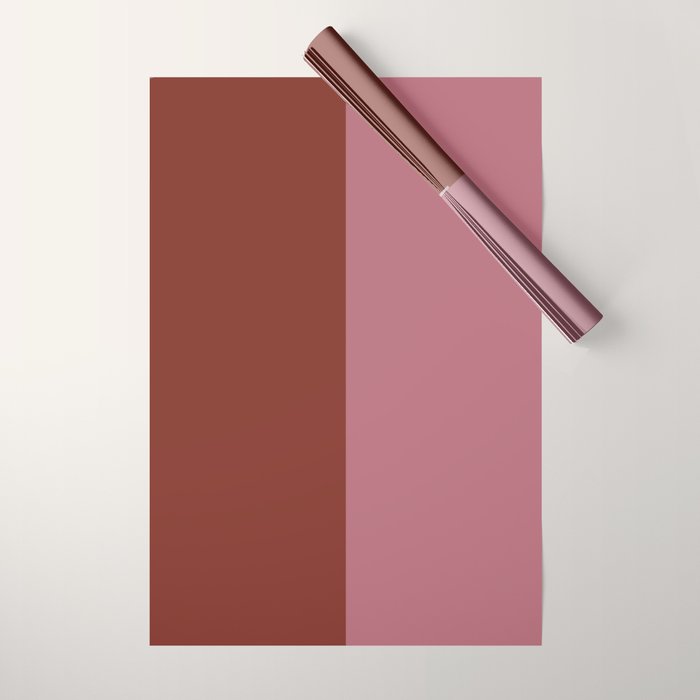 Color Block Abstract XII Wrapping Paper Gallery Image 1