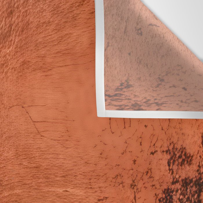 Aesthetic Grunge Copper and Teal Green Rust Wall Tapestry Gallery Image 3