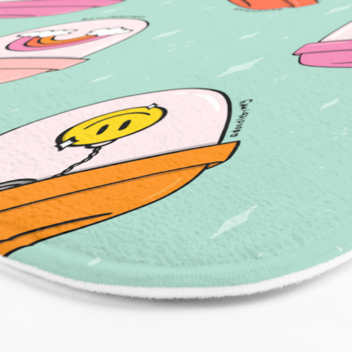 Vending Machine Print Bath Mat Gallery Image 3