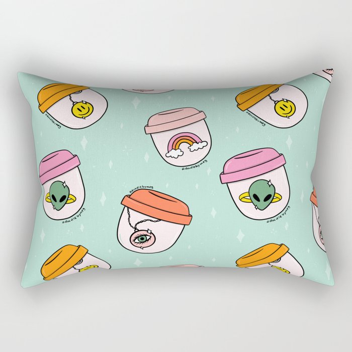 Vending Machine Print Rectangular Pillow Gallery Image 1