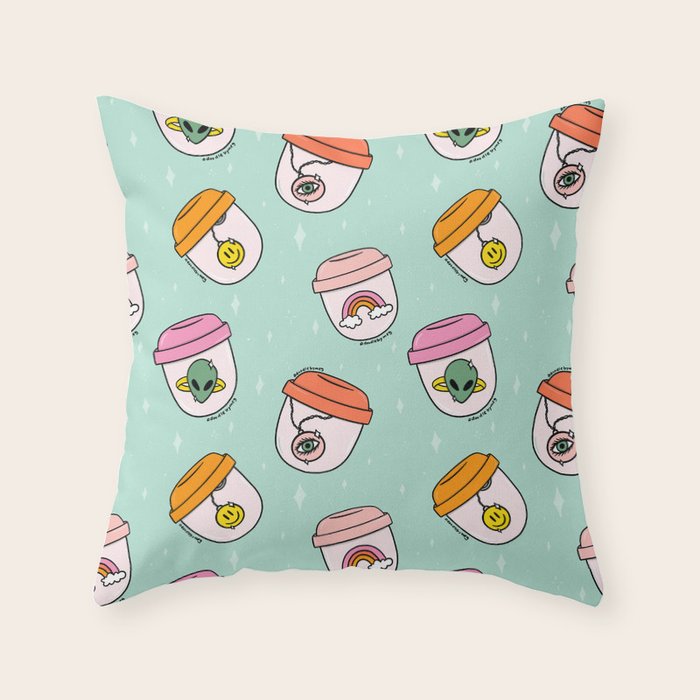 Vending Machine Print Throw Pillow Gallery Image 6