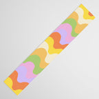 Pastel waves Table Runner Gallery Image 3