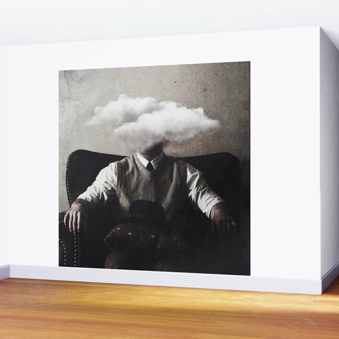 Overthinking Wall Mural Gallery Image 2