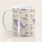  Jurassic Days, Jurassic Nights: Stegosaurus | Dinosaur Tropical Art Coffee Mug Gallery Image 3