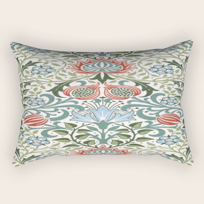 William Morris - floral Rectangular Pillow Gallery Image 1