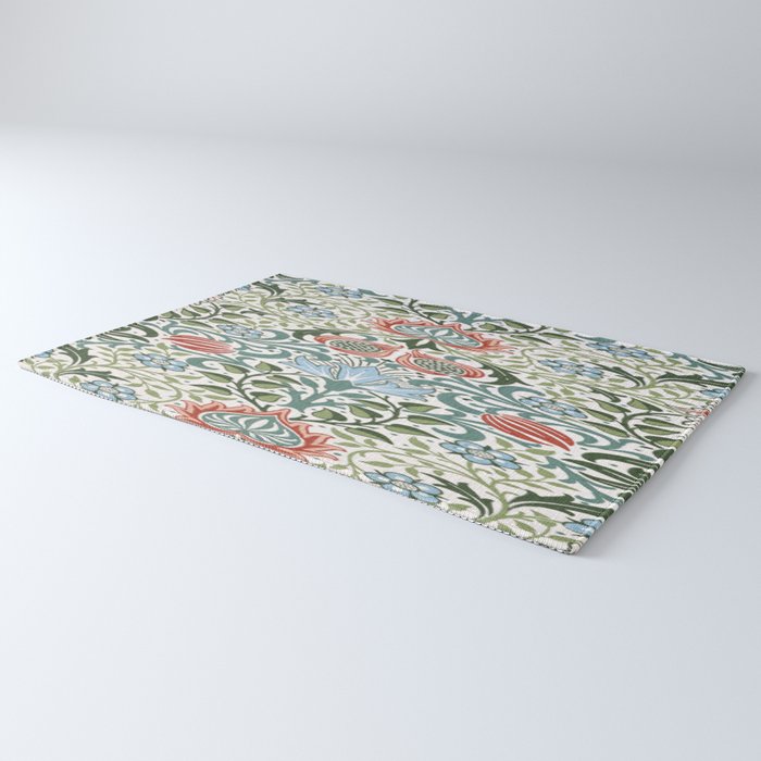 William Morris - floral Rug Gallery Image 3