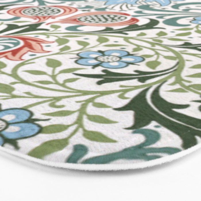 William Morris - floral Bath Mat Gallery Image 3
