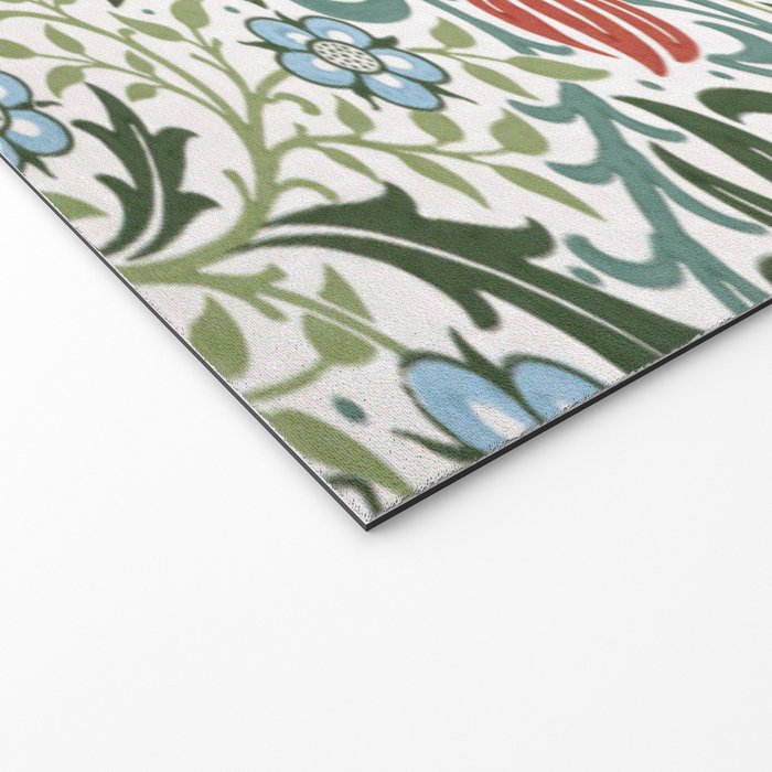 William Morris - floral Welcome Mat Gallery Image 2