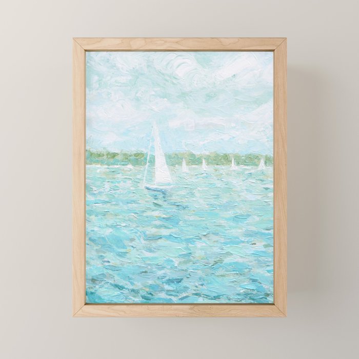 Annapolis Harbor Mini Art Print Gallery Image 1