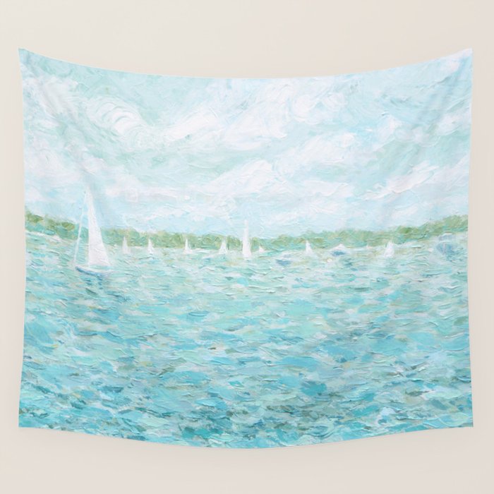 Annapolis Harbor Wall Tapestry Gallery Image 4