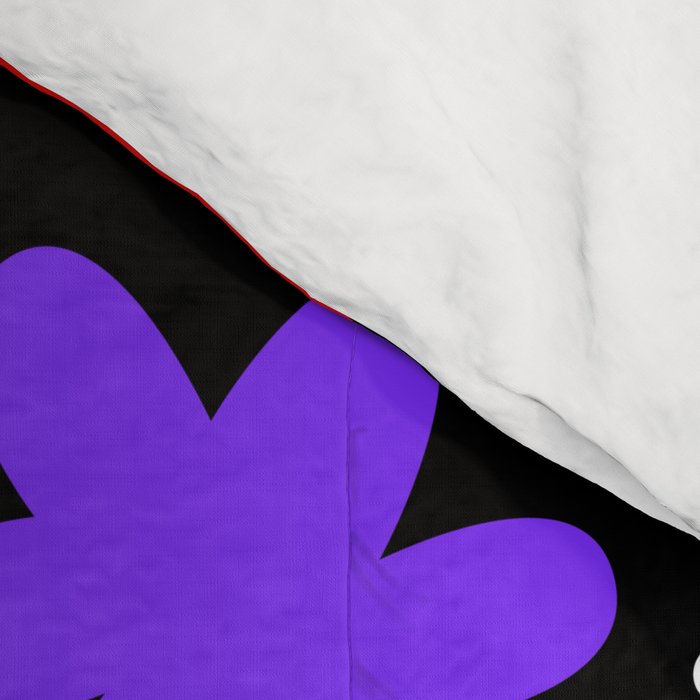 Colorful fun abstract star shape pattern Comforter Gallery Image 4