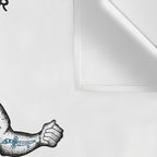 STAND UP AND TRY AGAIN (White) Wall Tapestry Gallery Image 3