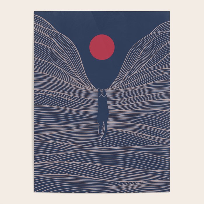 Cat Landscape 189 Poster Gallery Image 4