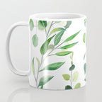 Nature Green Eucalyptus Leaves  Coffee Mug Gallery Image 3