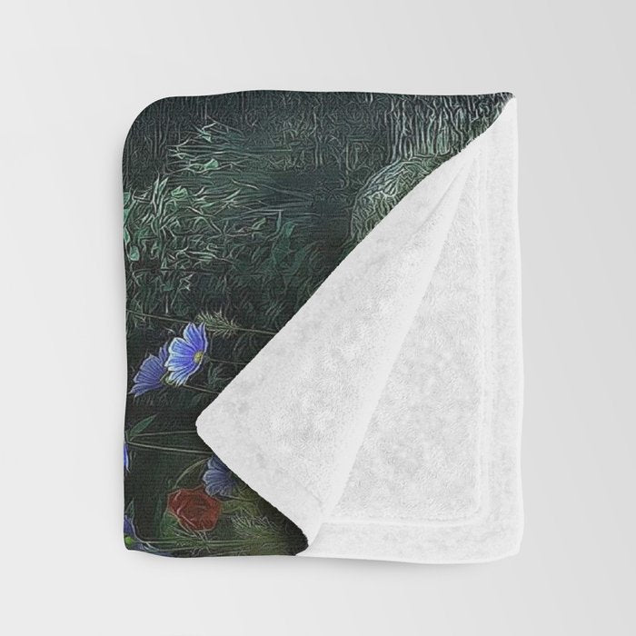 fantasy world Throw Blanket Gallery Image 3