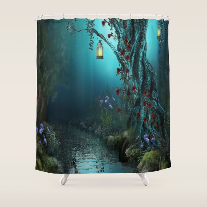 fantasy world Shower Curtain Gallery Image 1