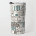 Washington DC toile juniper Travel Mug Gallery Image 3