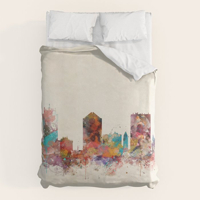 wichita kansas  Duvet Cover Gallery Image 1