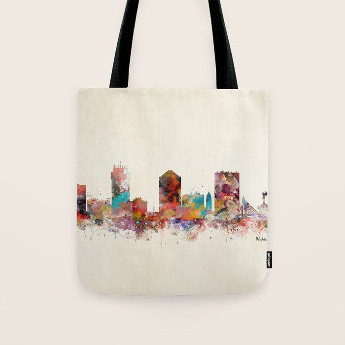wichita kansas  Tote Bag Gallery Image 1