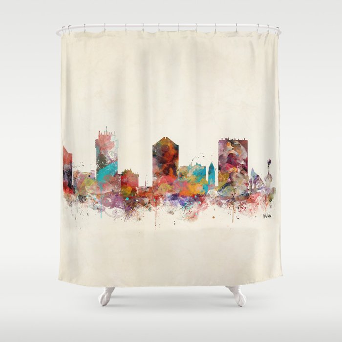 wichita kansas  Shower Curtain Gallery Image 1