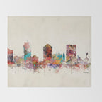 wichita kansas  Throw Blanket Gallery Image 2